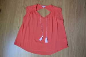 Linda blusa de cor de laranja, Tamanho S, marca Element.