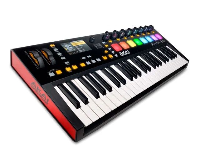 Teclado MIDI Akai Advance 49 - excelente estado - com aftertouch