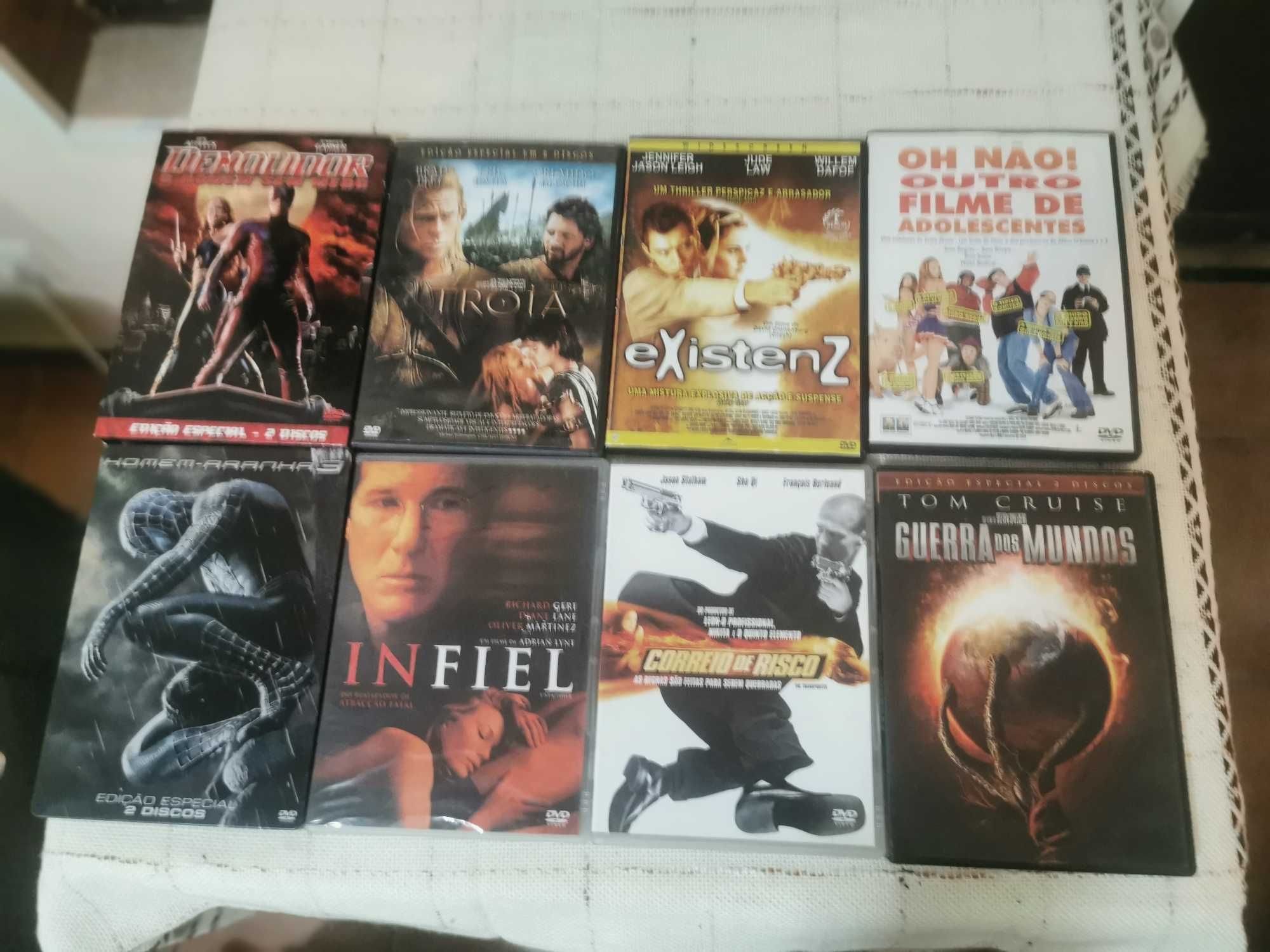 Lote de filmes de DVD edições especiais