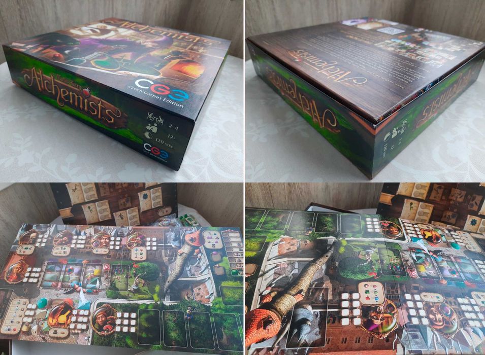 Настільна гра Alchemists. Повний базовий комплект, від 12 років