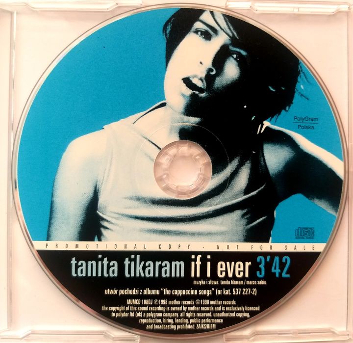 CDs Tanita Tikaram Id I Ever 1998r