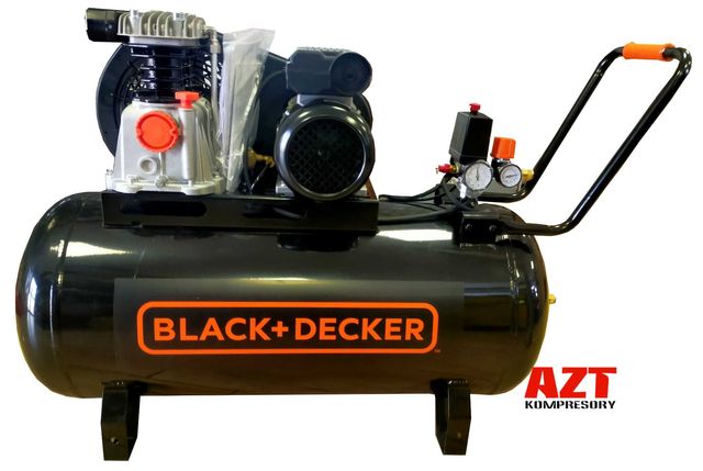 Kompresor tłokowy BLACK + DECKER BD 220/100-2M