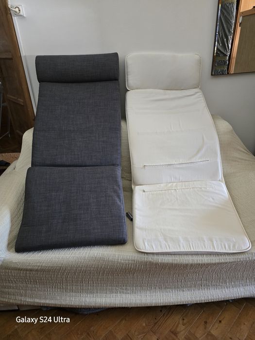 Almofadas para cadeirao ( Cadeira) Ikea usadas como nova.