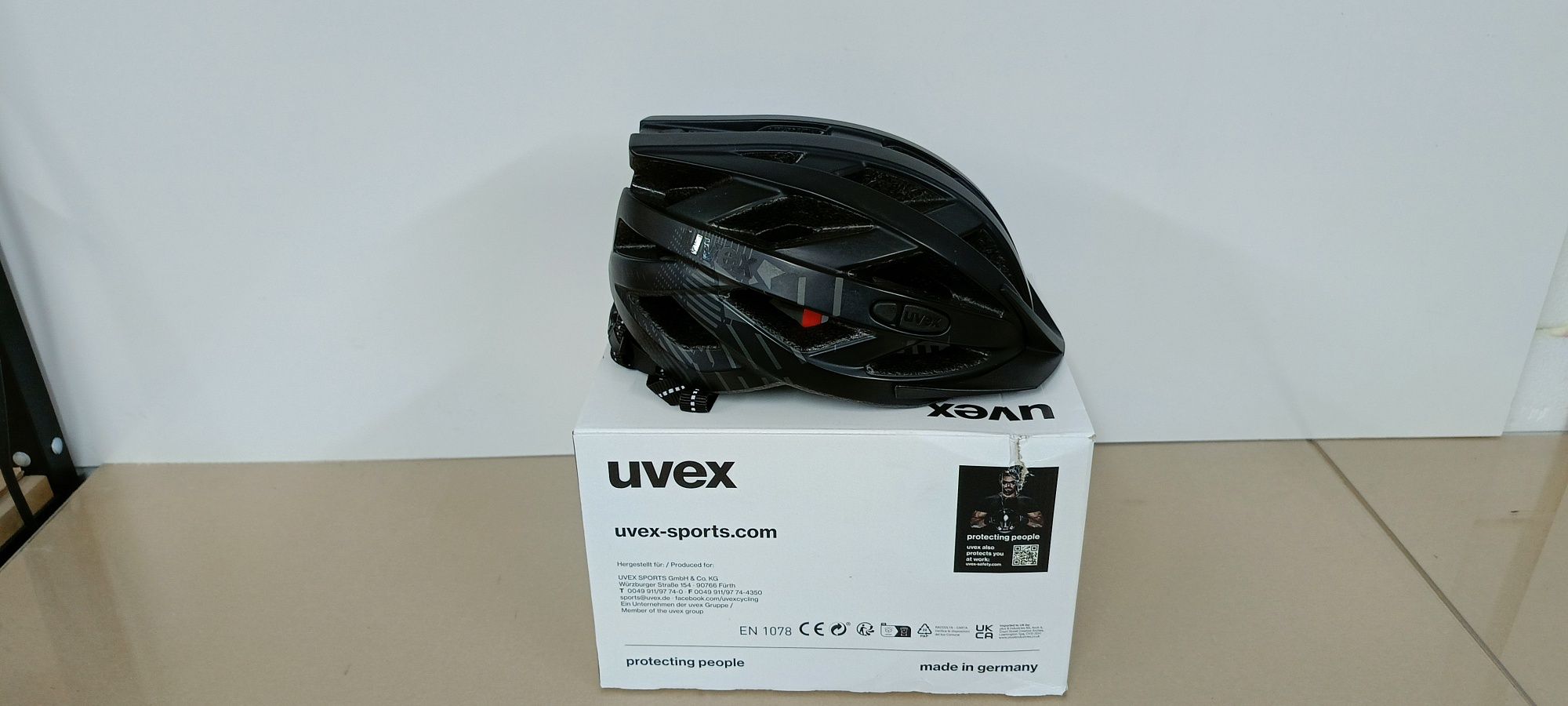 Kask Uvex City i-vo czarny Mat