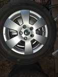 Диски + шини  (літні) 195/65 R15 Шкода Октавія А5 розболтовка 5*112