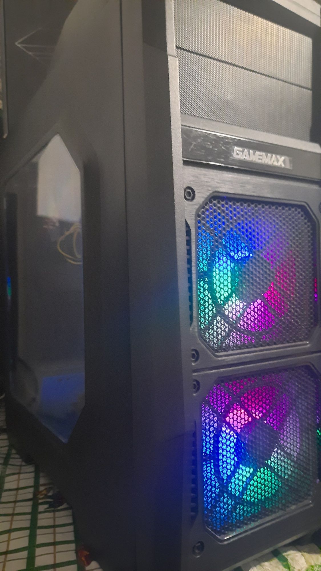 Игровой компьютер Ryzen 5 2600/RX 5700 8 Gb DDR6/32 Gb DDR4/SSD 512 Gb