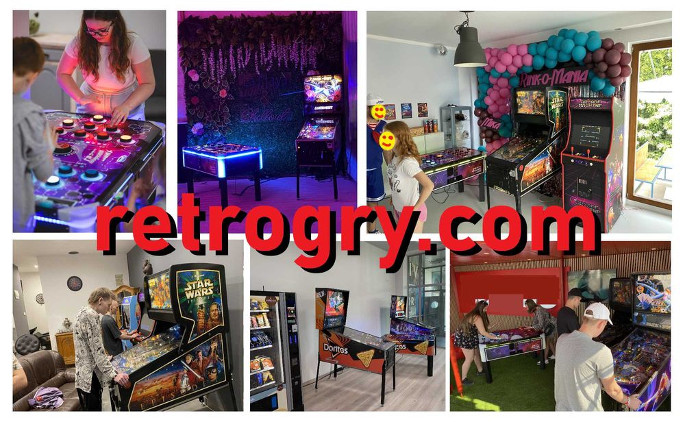 Cymbergaj | Arcade, Flippery | Dart Rzutki | Bokser | Reflex | Eventy