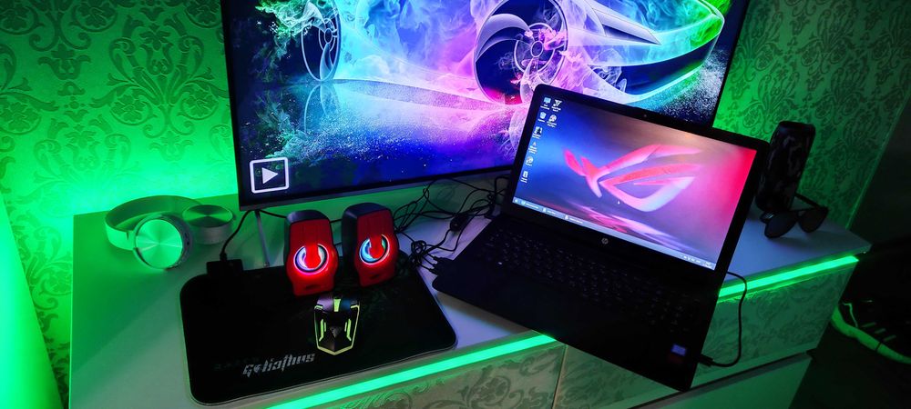 Игровой быстрый Hewlett Packard 15 / память 500GB / CORE i5