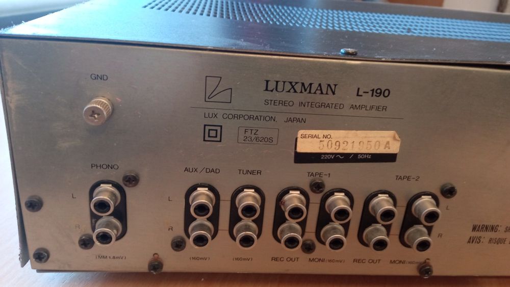 Wzmacniacz Luxman L-190