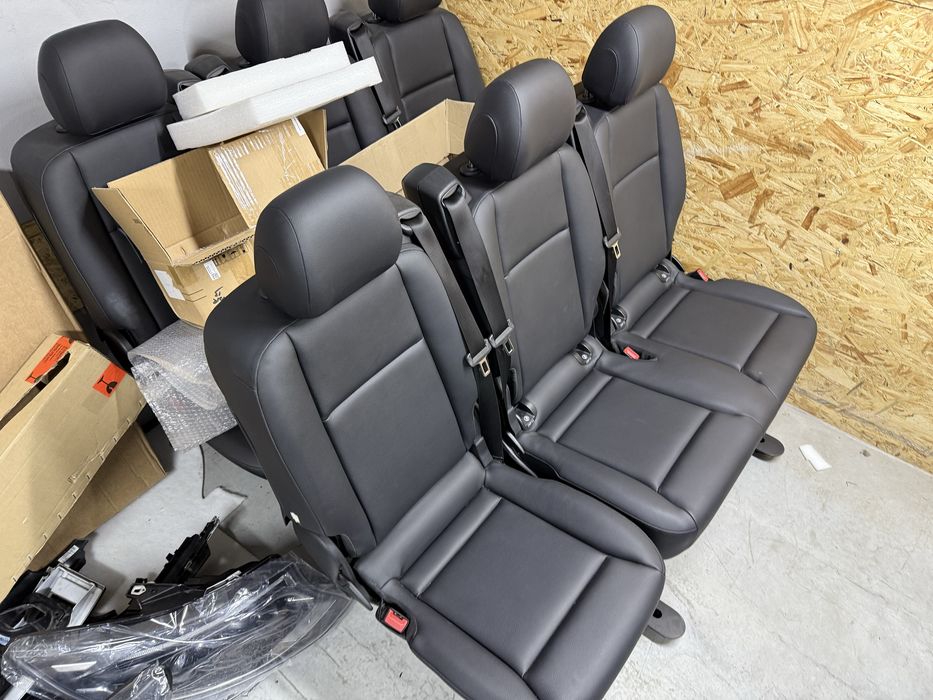 Сидіння сидушка трійка еко шкіра Mercedes Vito Віто Metris  V-class
