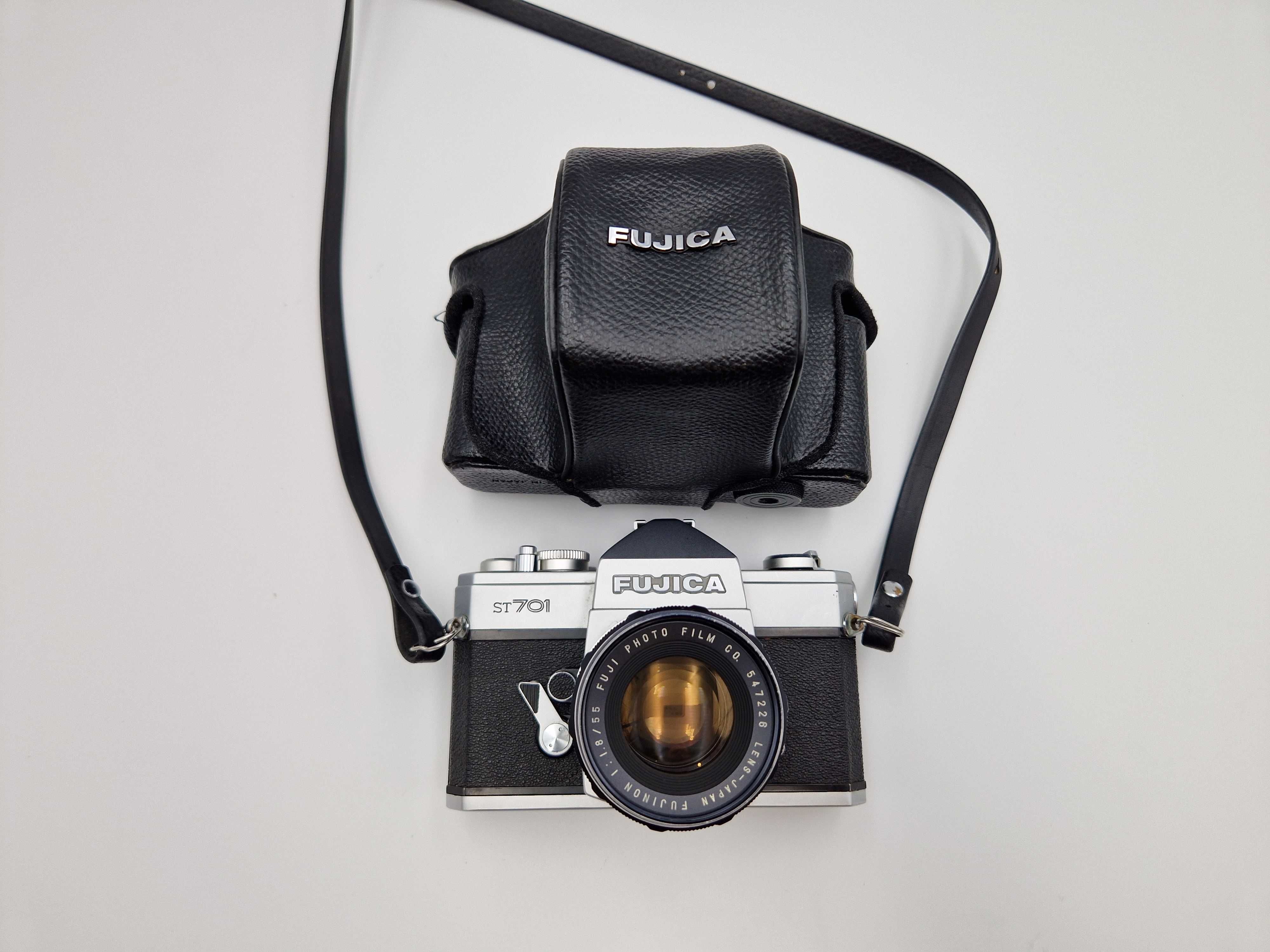 .Aparat Fujica ST701 z obiektywem Fujinon 55mm 1:1.8 - świetny
