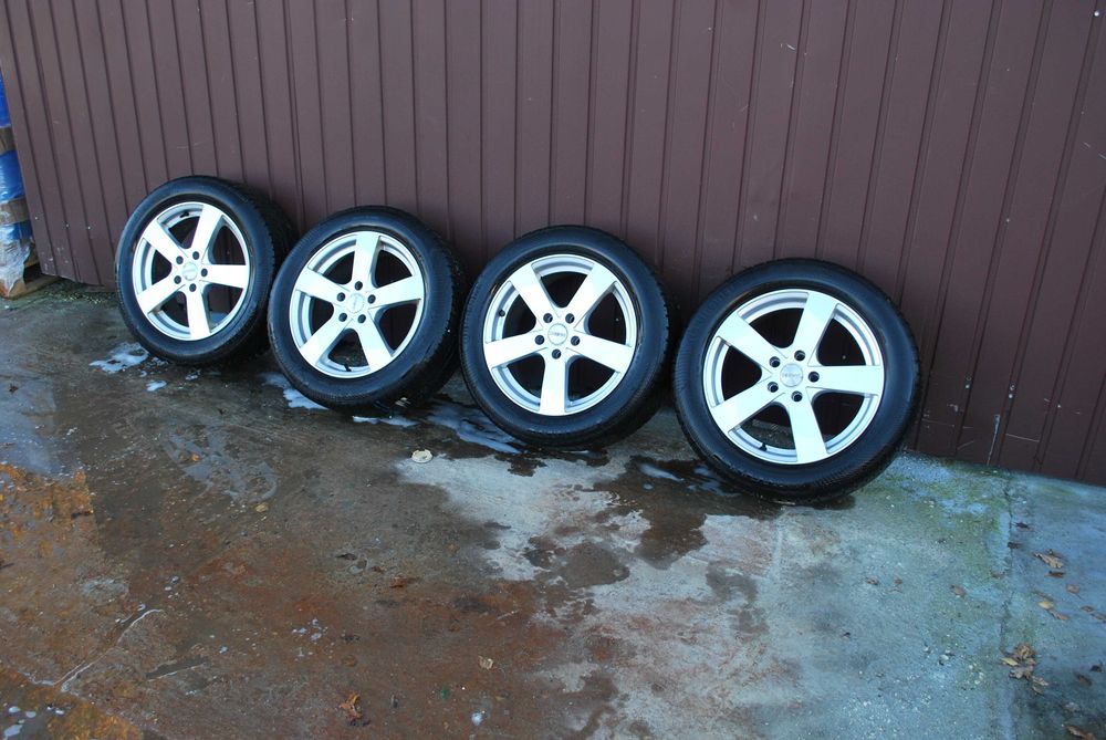 Koła 225/55 R17 5x115 Alufelgi + opony zimowe 7Jx17H2 ET43 70,1mm