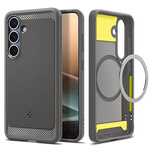 Etui Spigen Rugged Armor Mag MagSafe na Samsung Galaxy S25 - szare