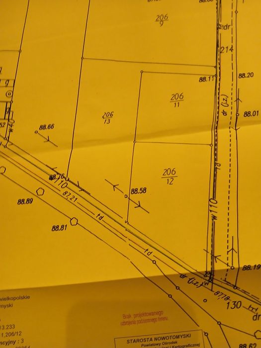Działka budowlana Śliwno bezpośrednio  35km do Poznania