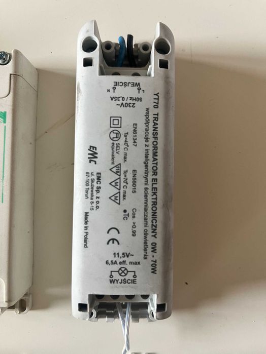 Transformatory 10szt 12V / 230V 60W