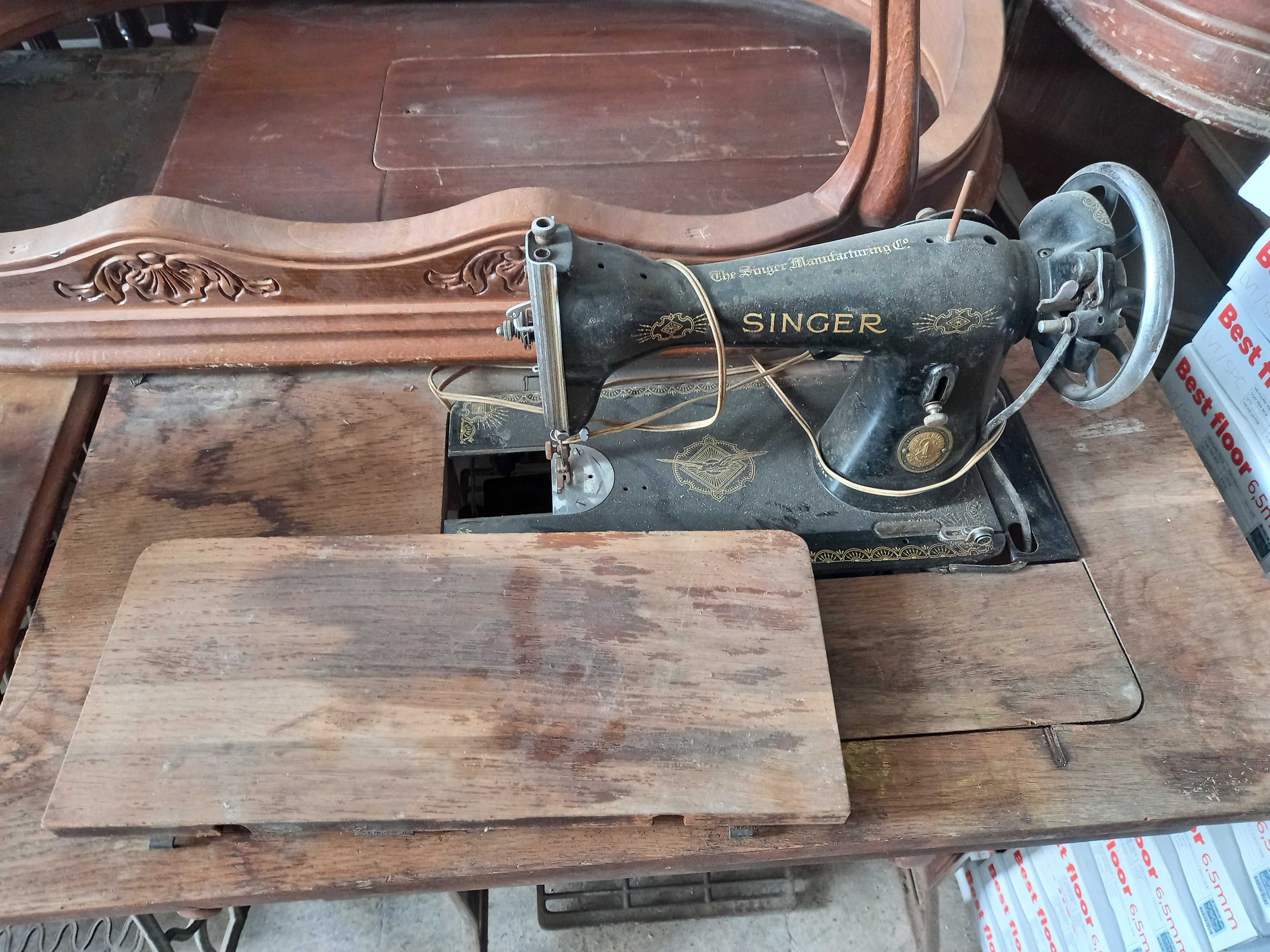 Maquinas de costura antigas singer
