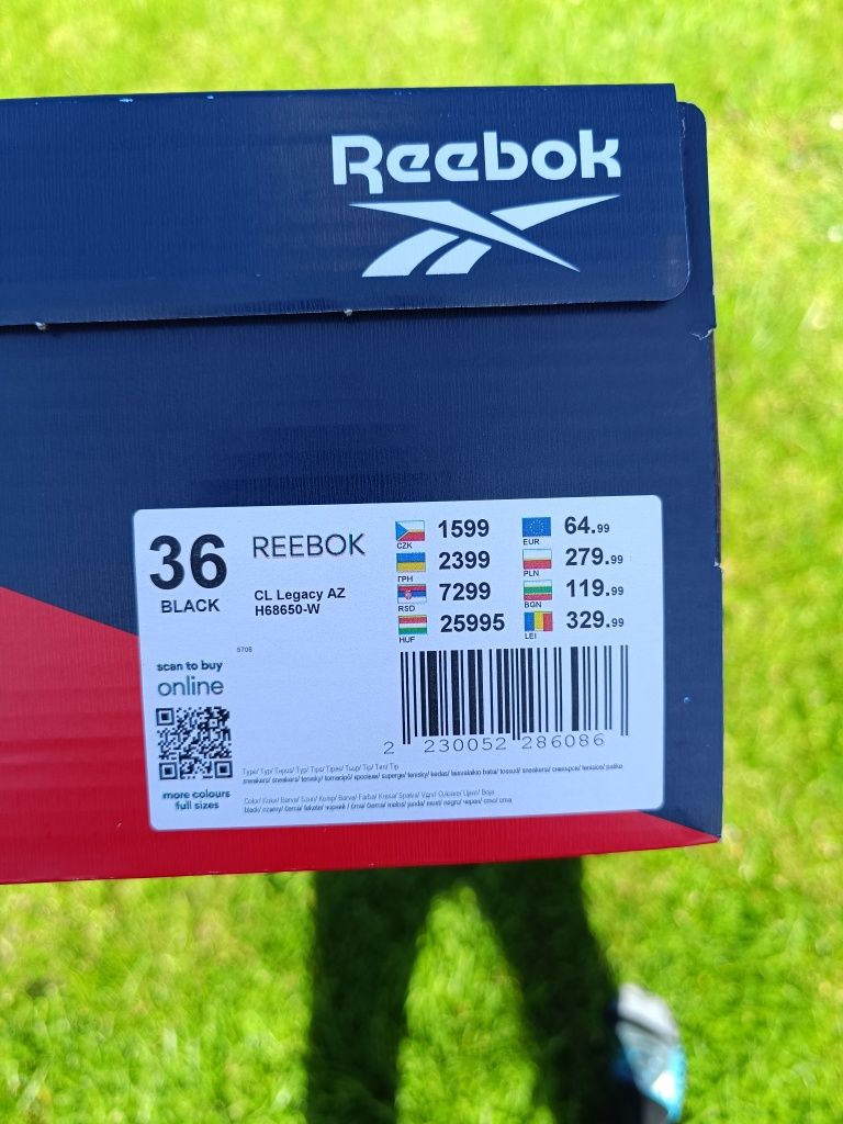 Жіночі кросівки снікерси Reebok cl legacy AZ 36р