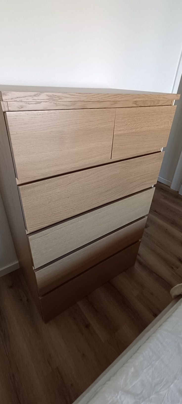 Cómoda Malm IKEA 6 Gavetas Carvalho