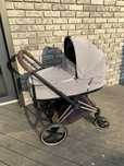 Wózek Cybex Priam Golden Rose Soho Grey gondola i spacerówka