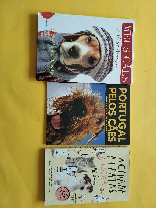 Muitos livros sobre cães
