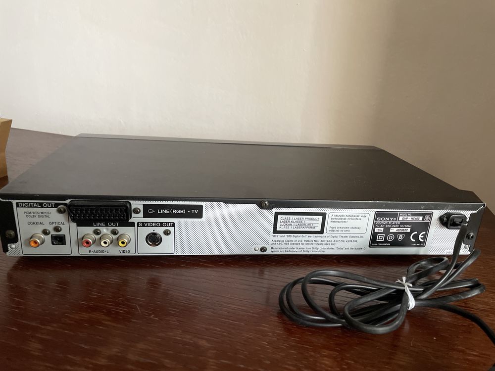 Sony CD DVD odtwarzacz DVP-NS 405