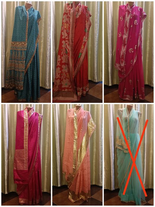 Индийское   сари