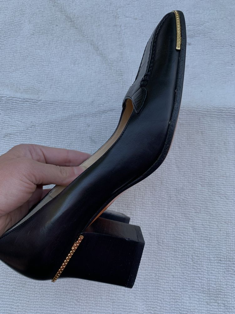 Bally шкіряні вінтажні туфлі