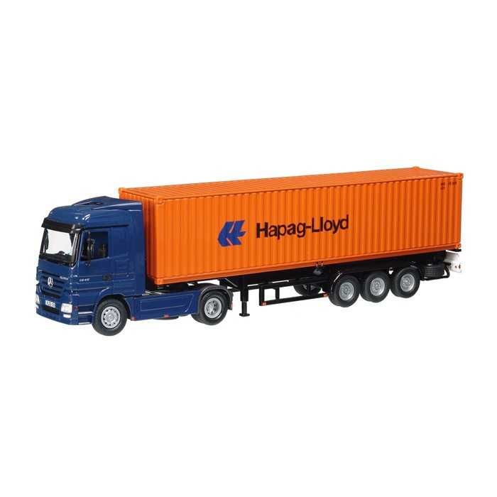 NZG Mercedes Actros com Contentor - 1/50