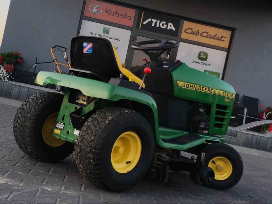 Traktorek ogrodowy kosiarka samojezdna JOHN DEERE  mulczowanie pompa
