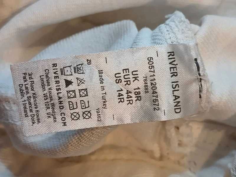 Damskie jeansowe dzwony RIVER ISLAND, rozmiar 44