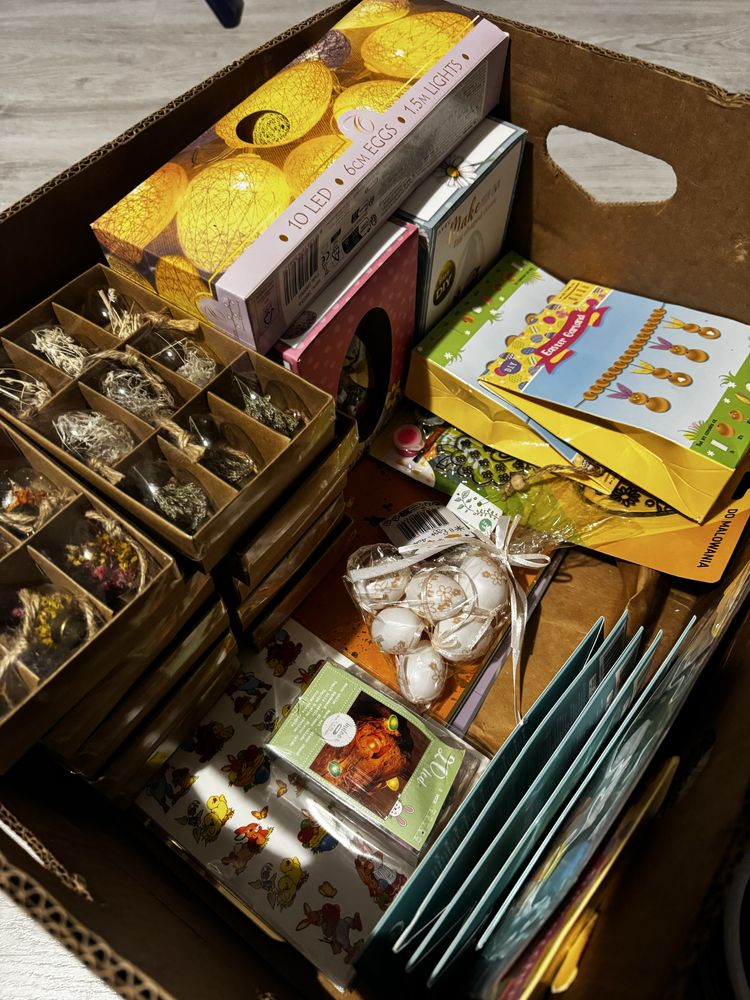 Box nowych ozdób wielkanocnych