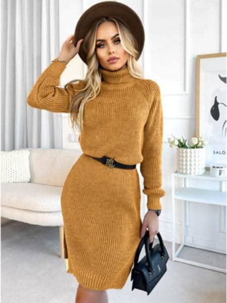 Sukienka sweterkowa