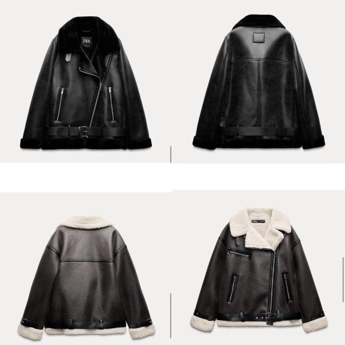 Дублянка куртка дубленка  zara  с м