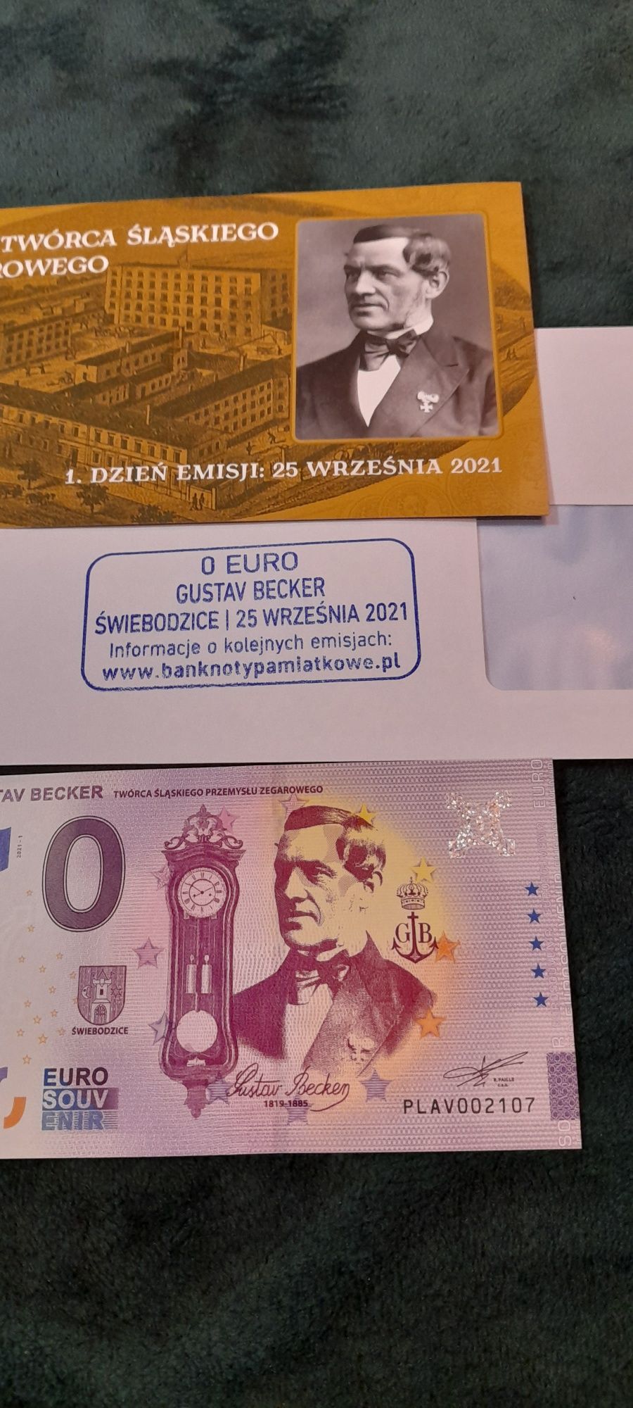 0 Euro Gustav Becker