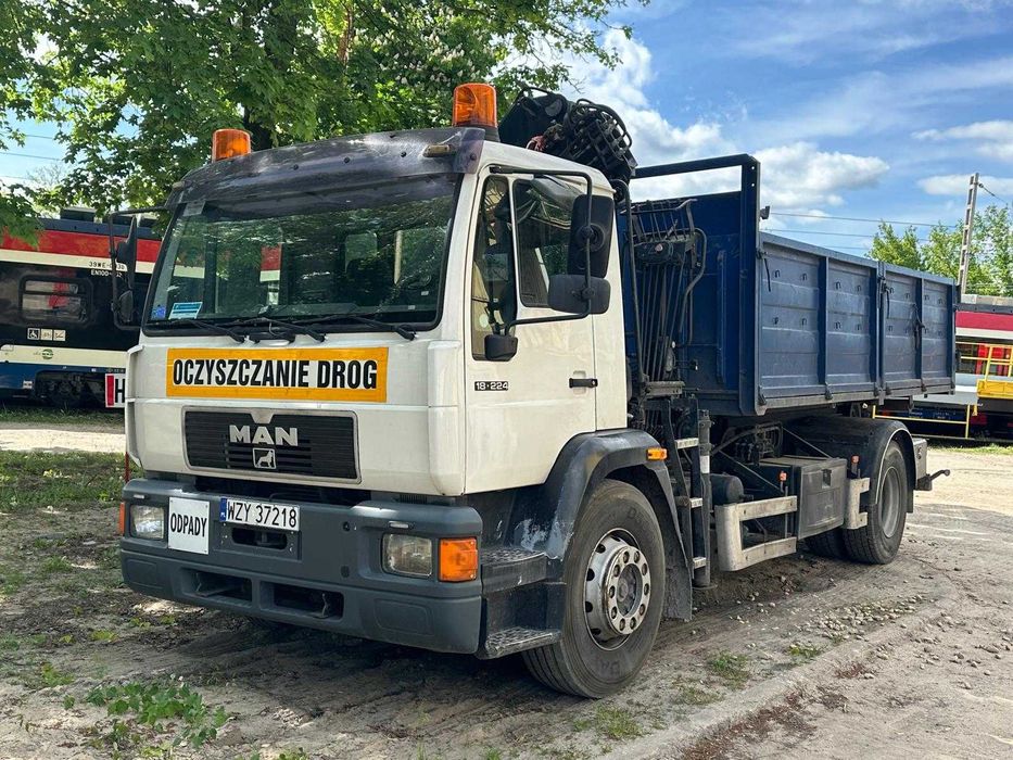 Man 18.224 hakowiec z hds Faktura VAT