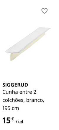 Siggerud ikea-cunha para unir colchões