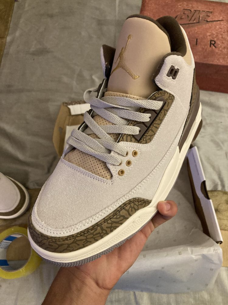Jordan 3 Brown castanho