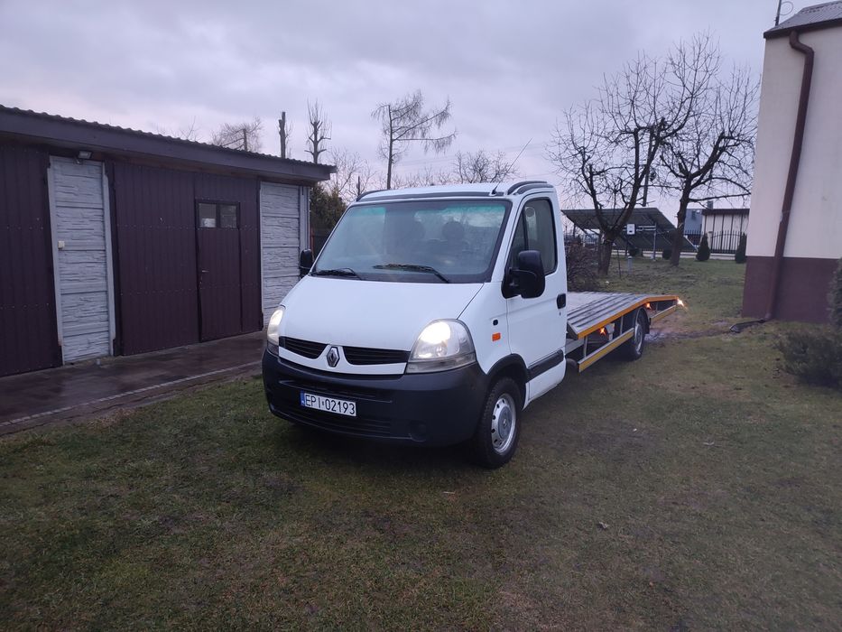 Autolaweta Laweta Pomoc drogowa transport samochodów osobowych maszyn