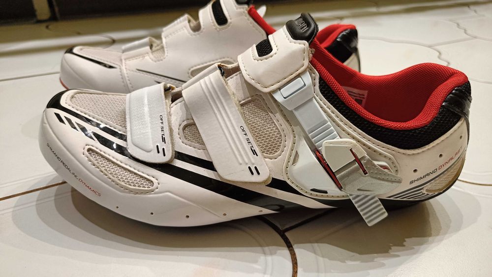 Buty szosowe SHIMANO SPD-SL SH-R107 CARBON Białe