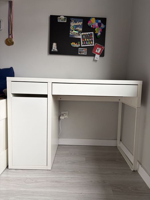 Biurko Ikea Micke białe