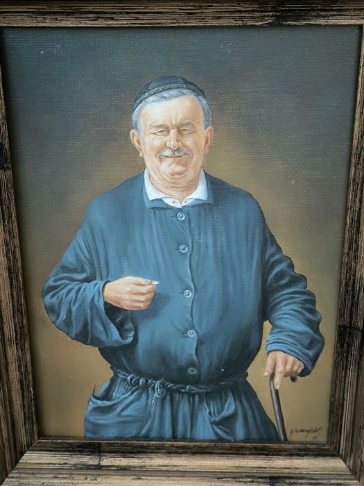 Obraz olejny Jarosław Jędrzejewski sygnowany