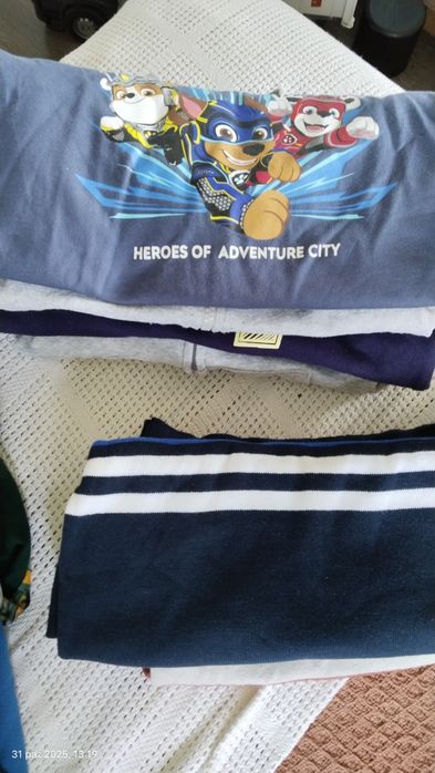 Zestaw 9 bluz i swetrów rozmiar 116 haby baby, h&m, KappAhl, united ..