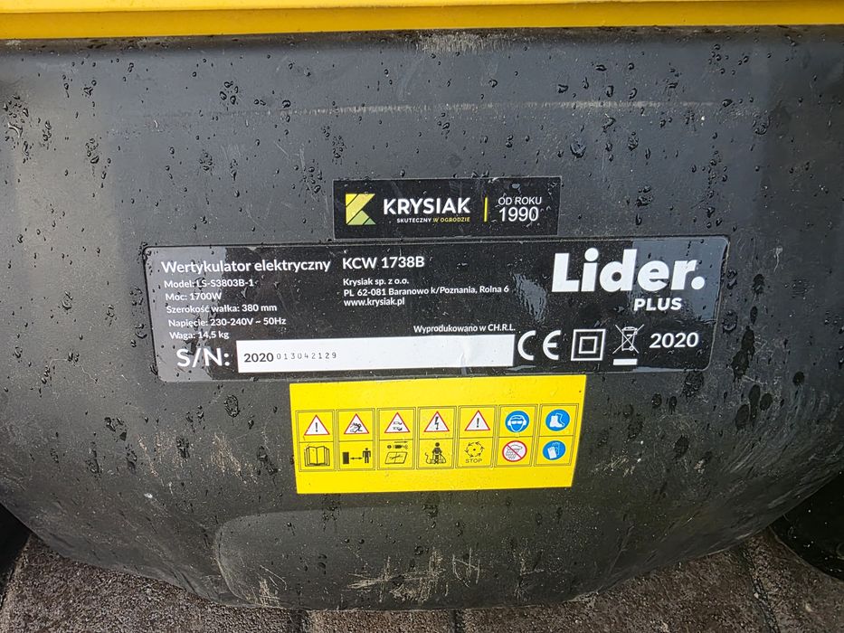 Glebogryzarka Lider i  Hecht