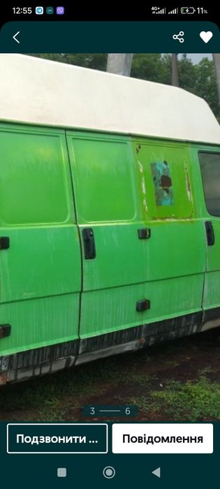 Фиат Дукато 1993 рік 2.5 D