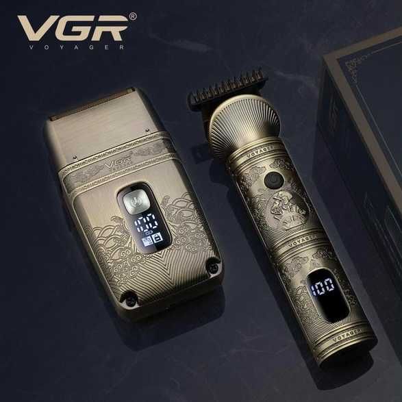 Провідний професійний набір машинка для стрижки та шейвер VGR V-649