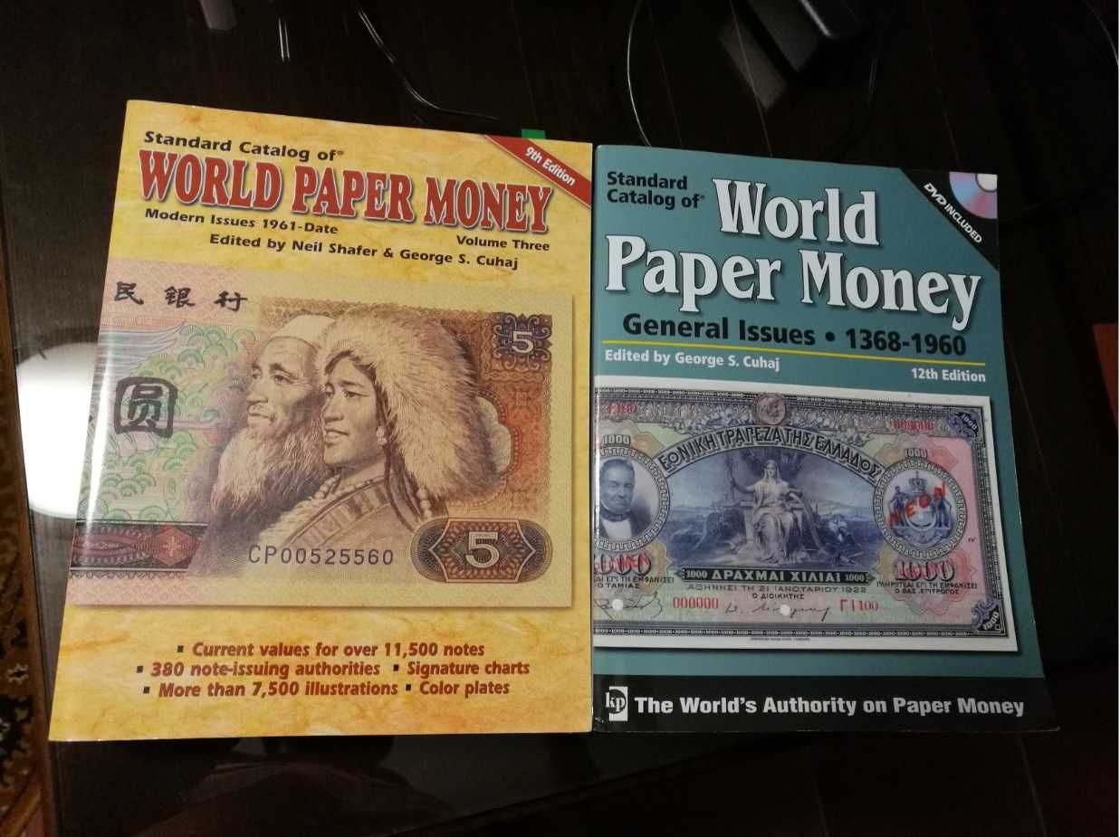 Livros world paper money como novos