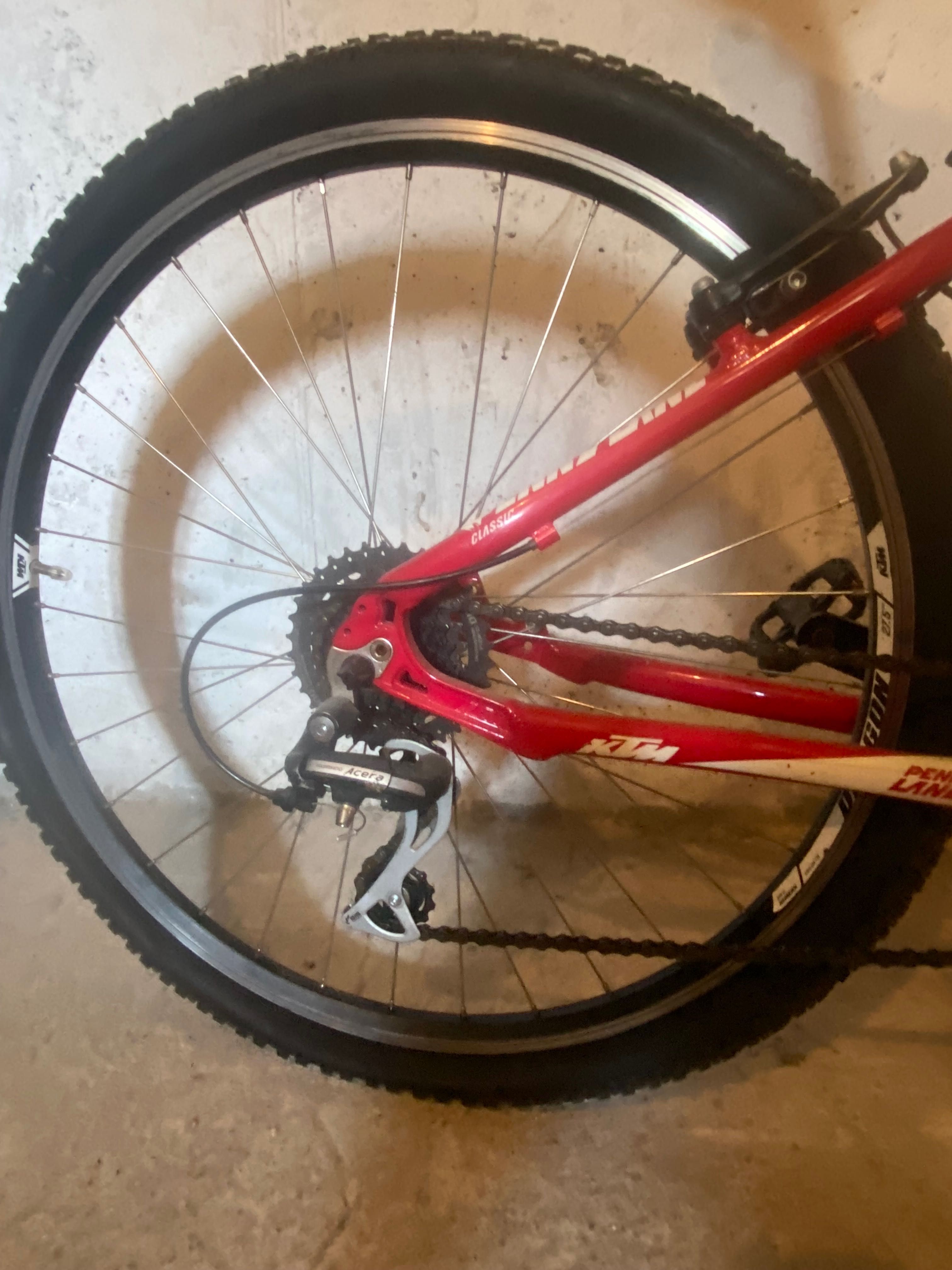 Rower dziecięcy KTM  
KTM PENNY LANE 27.24 Disc M
24s Acera używany