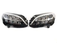 Передні фари Led High на Mercedes-Benz C-Class W205 2018-2021