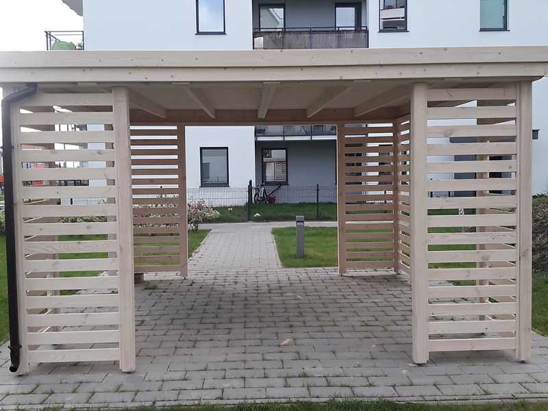 ALTANA 10 3x3m Proste Deseczki +Papa Rynny Impregnacja od Producenta