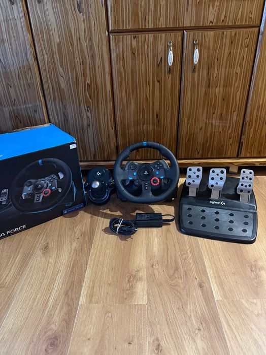Kierownica Logitech G29 DrivingForce PC/PS4/PS5 + Shifter - Pudełko!
